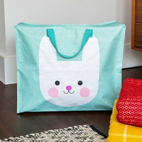 《Rex LONDON》環保收納袋(兔兔) | 購物袋 環保袋 收納袋 手提袋