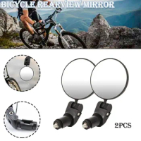 New Bicycle Bar End Mirror 360° Rotating Rearview Mountain Bike Rear View