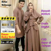 (( FREE EMAS BABY GOLD )) Baju Couple Lebaran 2023 Ria Ricis Terbaru COD Seluruh Indonesia Muslim