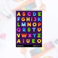 [READY] Our Dreamscape Iron Patch Alphabet Untuk Baju, Totebag Huruf Custom Trending Stiker Waterpro