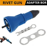 Adapter Penarik paku rivet tang rivet adaptor mesin bor Riveter