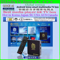 [Genuine]Best media player GOGE AI 6K TV box 2GB-32GB Global version ai voice control hot in SG KR JP USA Canada AUS UK PK Evpad