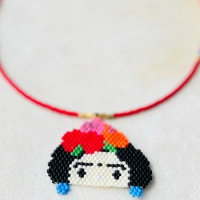 Mexico Miyuki bead necklace