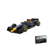 【CaDA】1:24 紅牛F1 RB19積木模型車