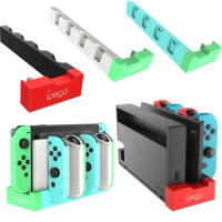 Game Controller Charger Charging Dock Stand Holder for Nintendo Switch Joy-Con Game Controller Charger Dock Desktop Stand