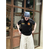 VINTAGE FACTORY (พร้อมส่ง) เสื้อยืดสไตล์วินเทจ THE SUN - ผ้าคอตตอนแท้