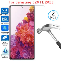 tempered glass case for samsung s20 fe 2022 cover on galaxy s20fe 5g s 20 20s fan edition phone coque bag samsun samsumg sansung