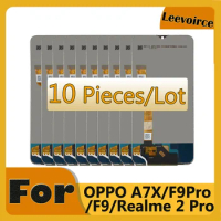 10 Pcs For Oppo F9 Pro / Realme 2 Pro LCD Display Touch Screen Digitizer Assembly Replacement For Oppo A7X / F9 Screen
