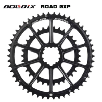 GOLDIX 50-34/52-36T/53-39 is applicable for SRAM GXP specification and compatible with SHIMANO R7020/R8000 road bicycle crankset