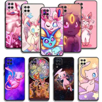 Phone Case For Samsung Galaxy A70 A70s A50 A30s A04s A20s A20e A02 A02s A03 A42 M52 M31 M04 Cover Pokemon Mew Sylveon