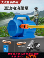【台灣公司 可打統編】澆菜神器澆水機抽水機農用灌溉充電式抽水泵澆地農村淋菜地鋰電池