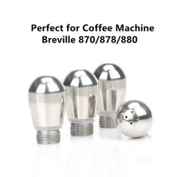 3-4 Holes Coffee Machine Steam Nozzle Accessories For Breville 870/878/880 coffee machine Milk Foam for barista