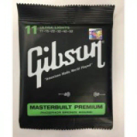 [พร้อมส่ง] สายกีต้าร์โปร่ง Gibson เบอร์11 Ultra Light premium แท้- 011,015,022w,032w,042w,052w