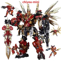 In Stock Cang-toys Chiyou mini CY-MINI Predaking Combiners 6-in-1 Small Scale Chiyou Action Figures Robot Toy