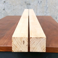 Kaso Kayu Pinus Oven Kering Jati Belanda 100x4x4cm Serut Amplas Halus
