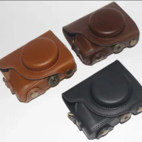Leather Camera Case Cover Bag for Canon S100/110/120/G9X Camera Bag