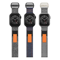 Nylon Loop Strap For Apple Watch Ultra Band 49mm 41mm 45mm Soft Sport Trail Bracelet Wristband For iWatch 9 8 SE Belt 42mm 44mm