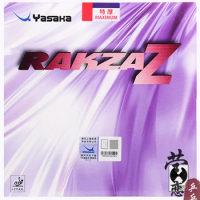 Yasaka RAKZA-Table Tennis Rubber with Loop, Ping Pong Racket, Original, B-87 pimples, Fast Attack