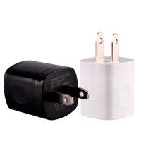 500PCS 5V 1A US USB AC Travel Wall Charger Home Power Adapter USB Port For for iPhone 7 8 X XS MAX for Samsung S8 S9 by Free DHL