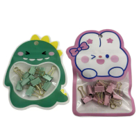 Binder Clip Kecil DINO / CONY karakter lucu