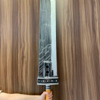 108cm Zack Fair Sword Silver Ver. Weapon 7 VII Sword Cloud Strife Buster Sword 1:1 Game Remake Knife Safety PU