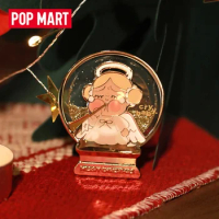 Pop Mart Crybaby Lonely Christmas Badge Blind Box Kawaii Action Anime Mystery Figure Toys and Hobbies Kids Gifts Caixas Supresas