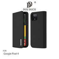 【愛瘋潮】DUX DUCIS Google Pixel 4 WISH 真皮皮套 掀蓋 鏡頭保護 支架