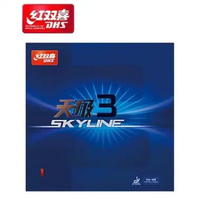 DHS Double Happiness Karet / Rubber Skyline TG 3 2.2 mm (LICIN) Hitam 2.2 mm