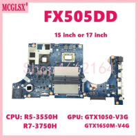 FX505DD R5 R7 CPU GTX1050 GTX1650 GPU Laptop Motherboard For ASUS FX95DT FX95DU FX505D FX505DT FX505DD FX705DT FX705DD Mainboard