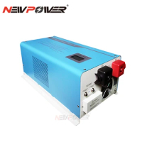 Pure Sine Wave Inverter 2000W Voltage Transformer Solar Inverter DC12V 24V 48V to AC110V 220V charge Converter LED Display