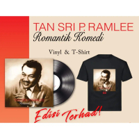 Tiktok Shop MY Promotion 50% offTan Sri P. Ramlee - Romantic Komedi ( Vinyl + T-Shirt ) Ready Stock
