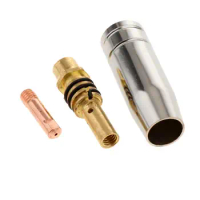 3Pcs Gas Nozzle Tip MIG/ Welding Welder Consumables Welding Fit for 5AK Welding Torch