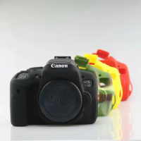 Camera Silicone Rubber Case Cover For Canon EF 100D 200D 600D 650D 700D 750D 1300D 1500D 5D4 5D3 6D DSLR Camera