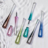Quick-dry Colorful Liquid Eyeliner Colorful Smudge-proof Fluorescent Eyeliner Smooth Easy To Wear Liquid Eyeliner Pen Female