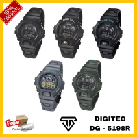 DIGITEC DG 5198 R / DG-5198R / DG5198R Resin Watch Jam Tangan ORIGINAL tangancewek