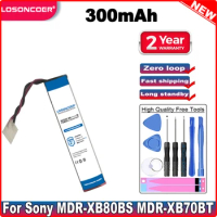 LOSONCOER 300mAh LIS1630HNPC Battery For Sony MDR-XB80BS, MDR-XB70BT Bluetooth headset Batteries