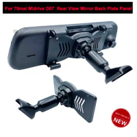 for 70mai Midrive D07 Rear View Mirror Back Plate Panel + Interior Mirror Bracket for xiaomi 70mai Midrive D07