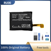 RUIXI Original Battery LSS271621 70mAh For Fitbit Charge 3 Charge 4 Charge 5 Smart Watch Battery + Free Tools