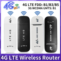 150Mbps 4G LTE Wireless Router USB Dongle Modem Stick Mobile Broadband Sim Card Wireless WiFi Adapter 4G Card Router Home Office