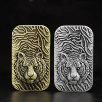 Unique Relief Wolf Cool Lighter Gadgets For Men Butane Jet Torch Isqueiro For Cigarette Windproof Refillable Gas Encendedores