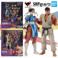 Bandai Original S.H.Figuarts SHF Street Fighter CHUN LI RUY Anime Action Figure Finished Model Kit Collection Toy Gift for Kids