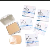 Bedak padat Refill Pixy two way cake Compact Kosmetik Wajah