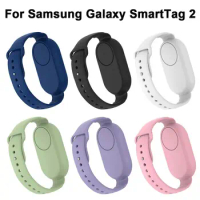 New Silicone Waterproof Strap For Samsung Galaxy Smart Tag 2 Holder Wristband Kids Case Bracelet Children Case Watch Band