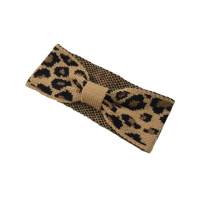 【INES】豹紋髮箍 編織髮箍/韓國設計個性豹紋編織造型髮帶 髮箍(2款任選)