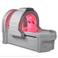 Far Infrared Ray Ozone Steam Sauna Body Slimming Machine with LED Light Dry Infrared Spa Capsule