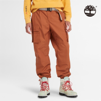 Timberland 男款棕色防潑水工裝寬褲|A6JKWK43