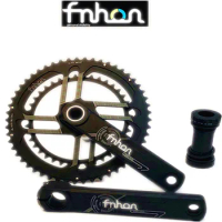 FNHON crank set 53-39T DAHON folding bike road bike bicycle hollow size bicycle accessories fit for folding bike Gust blast