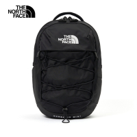【The North Face 官方旗艦】北面男女款黑色多功能後背包｜52SW4HF