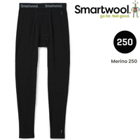 Smartwool Merino 250 男款美麗諾羊毛長褲/保暖內搭褲NTS250 SW016362 001 黑