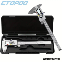 6-inch 150mm Digital Caliper Electronic Vernier Caliper Metal Micrometer Measuring Tool Caliper